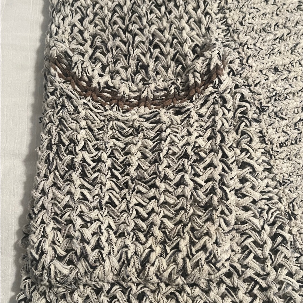 Free People Black and Brown Knit Cardigan - Picture 4 of 6